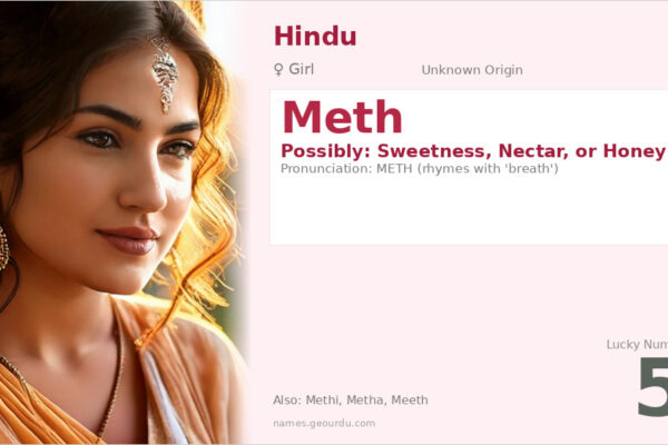 Meth Name Meaning — Origin, Gender & Details (2025)