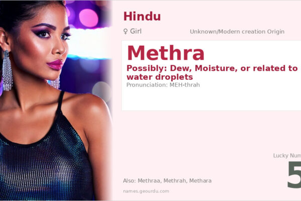 Methra Name Meaning — Origin, Gender & Details (2025)