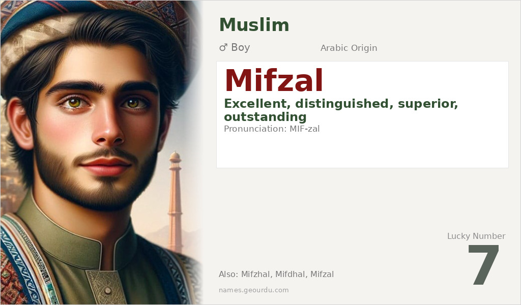 Mifzal Name Meaning and Details