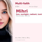 Mihri Name Meaning and Details