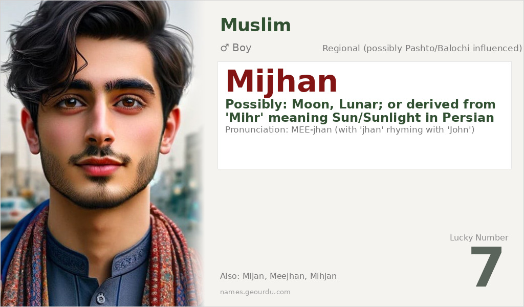 Mijhan Name Meaning and Details