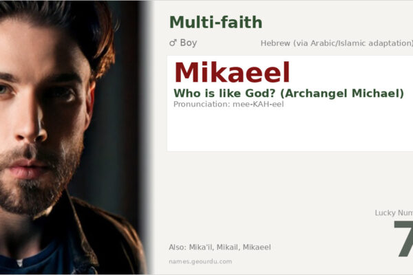 Mikaeel Name Meaning — Origin, Gender & Details (2025)