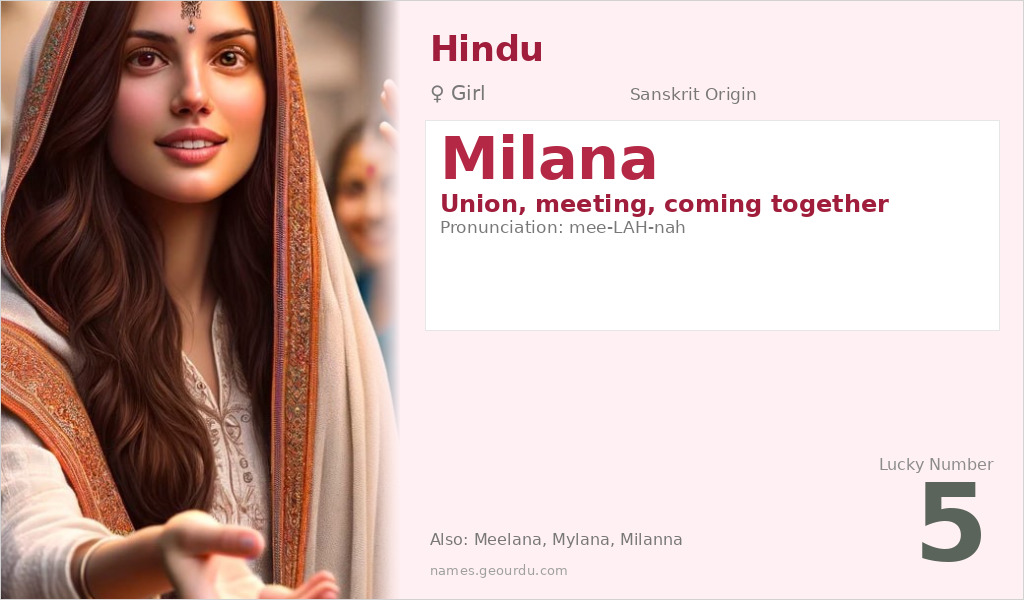 Milana Name Meaning and Details