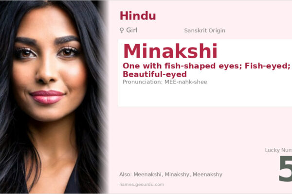 Minakshi Name Meaning — Sanskrit Origin, Girl Name & Cultural Significance (2025)