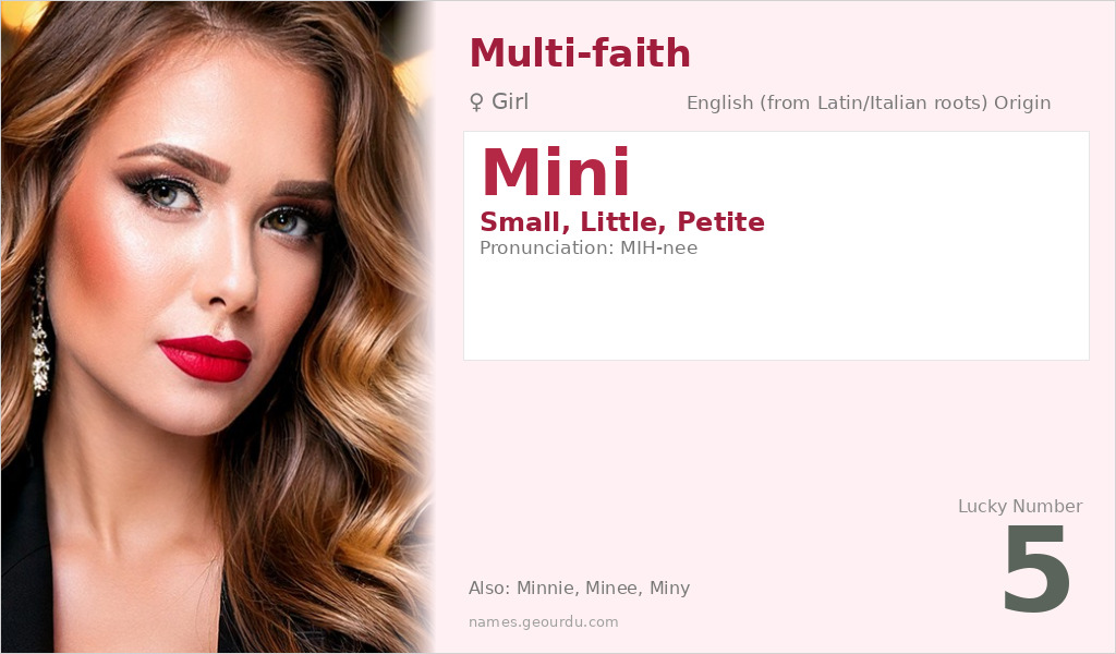Mini Name Meaning and Details