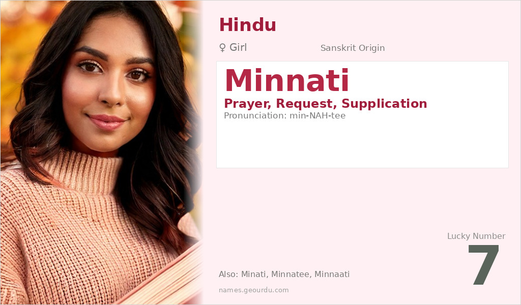 Minnati Name Meaning and Details