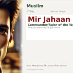 Mir Jahaan Name Meaning and Details