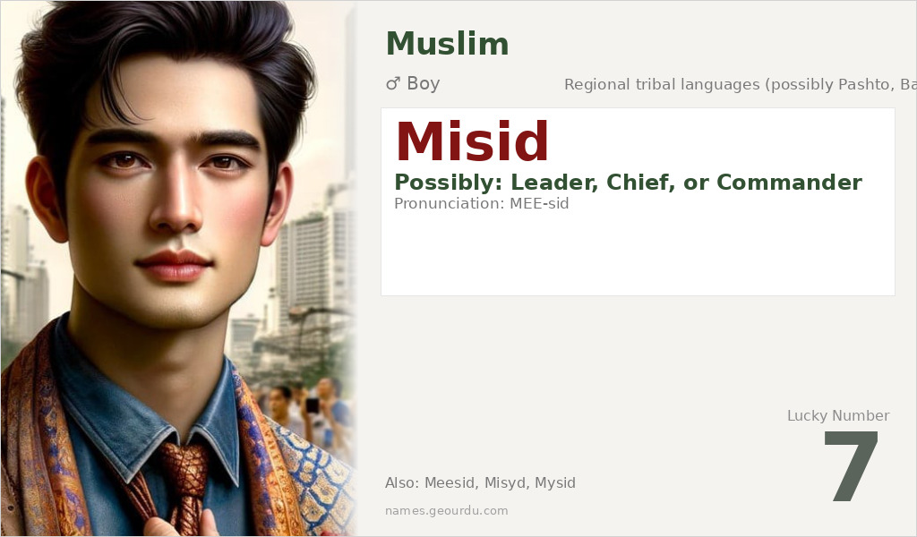 Misid Name Meaning and Details
