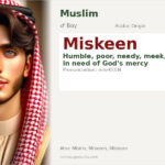 Miskeen Name Meaning and Details