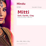 Mitti Name Meaning and Details