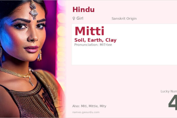 Mitti Name Meaning — Soil, Earth & Origin (2025)