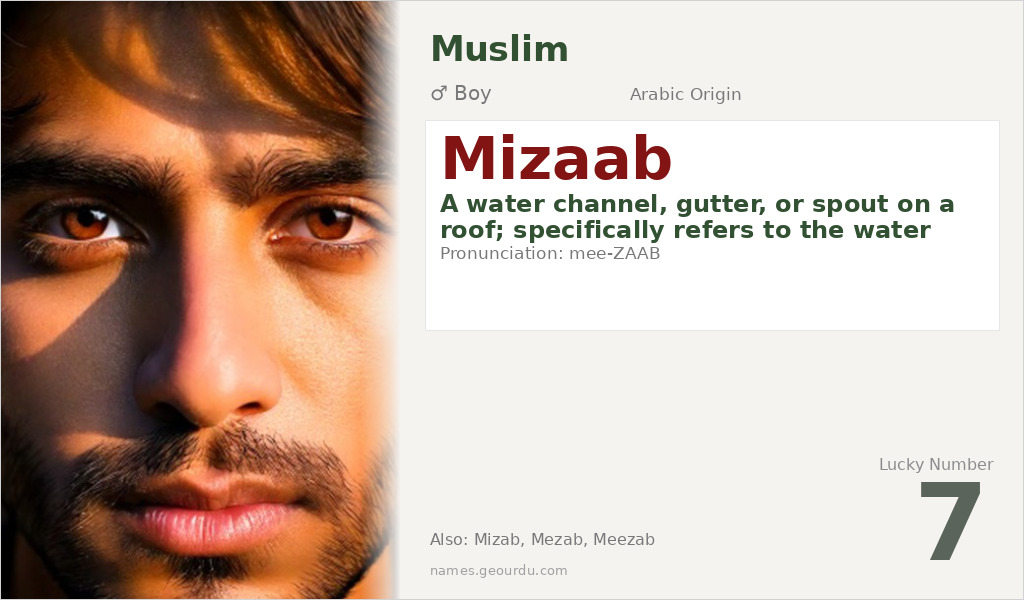 Mizaab Name Meaning and Details