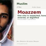 Moazzem Name Meaning and Details
