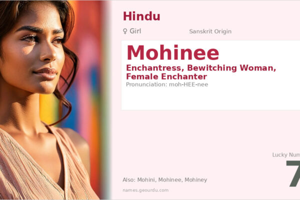 Mohinee Name Meaning — Sanskrit Origin, Hindu Girl Name & Mythology (2025)