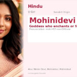 Mohinidevi Name Meaning and Details