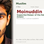 Moinuddin Name Meaning and Details