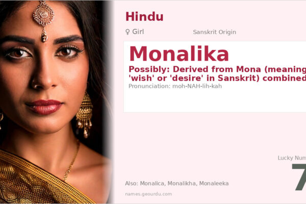 Monalika Name Meaning — Origin, Gender & Details (2025)