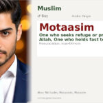 Motaasim Name Meaning and Details