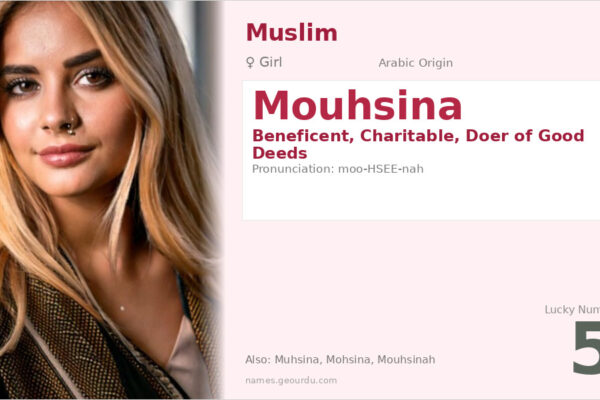 Mouhsina Name Meaning — Arabic Origin, Girl Name & Details (2025)