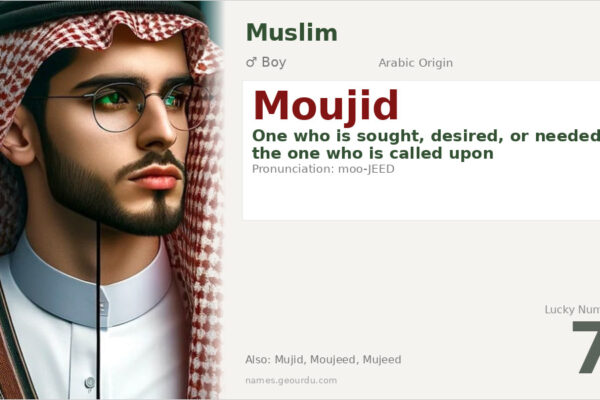 Moujid Name Meaning — Arabic Origin, Boy & Details (2025)