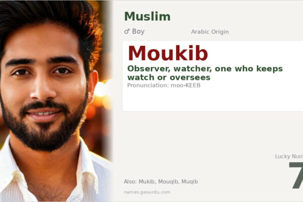 Moukib Name Meaning — Arabic Origin, Boy’s Name & Details (2025)
