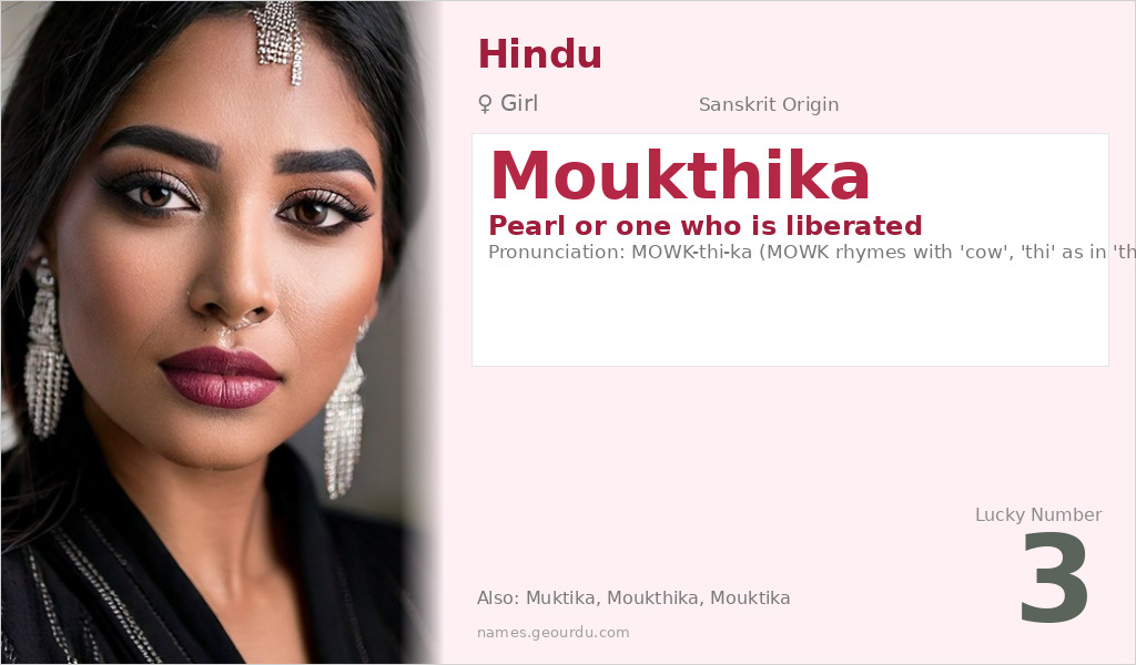 Moukthika Name Meaning and Details