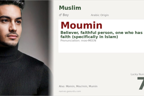 Moumin Name Meaning — Arabic Origin, Boy & Islamic Details (2025)
