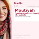 Moutiyah Name Meaning and Details