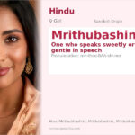 Mrithubashini Name Meaning and Details