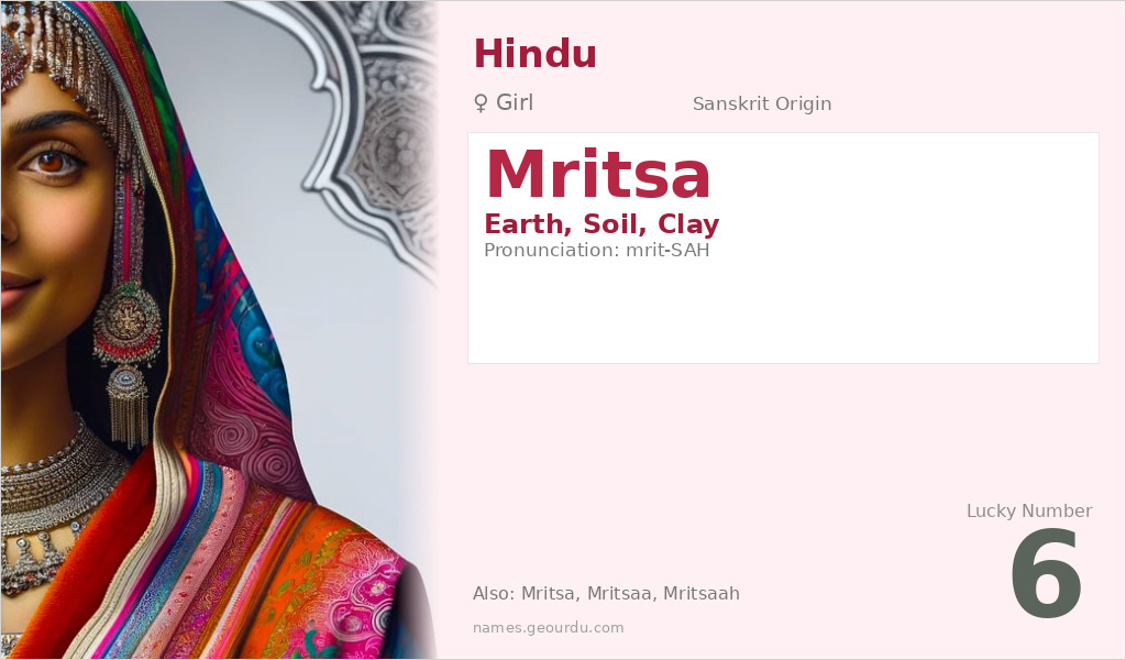 Mritsa Name Meaning and Details