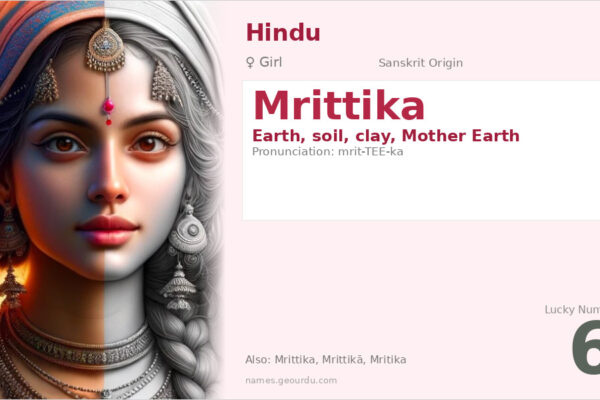 Mrittika Name Meaning — Sanskrit Origin, Girl Name & Details (2025)