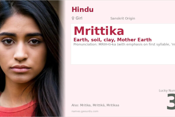 Mrittika Name Meaning — Sanskrit Origin, Girl Name & Cultural Significance (2025)