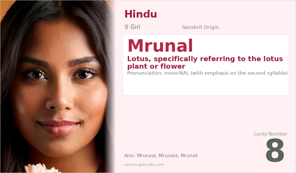Mrunal Name Meaning and Details