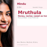 Mruthula Name Meaning and Details