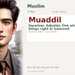 Muaddil Name Meaning and Details