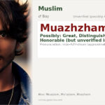 Muazhzham Name Meaning and Details