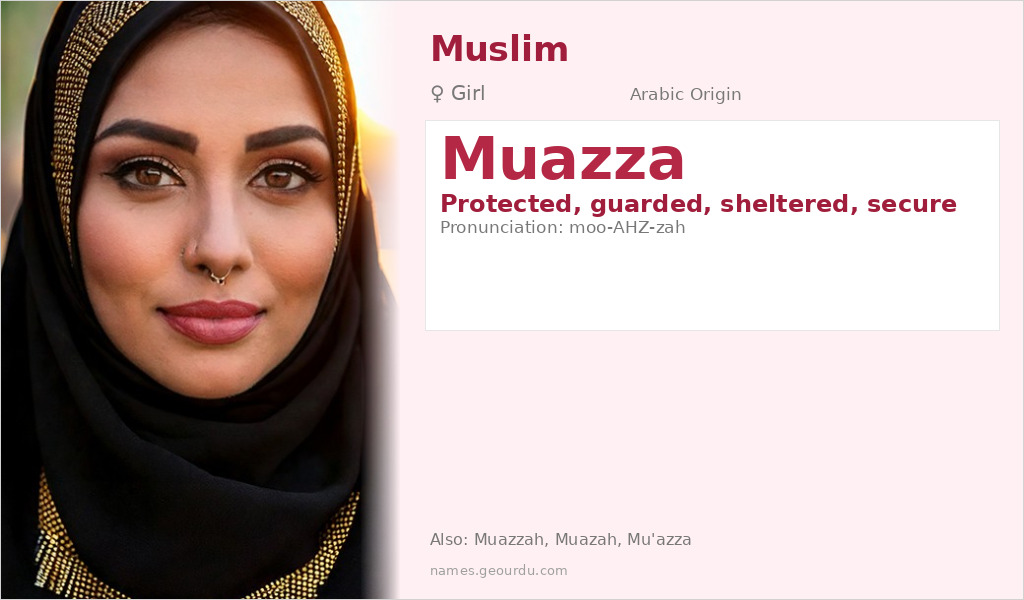 Muazza Name Meaning and Details