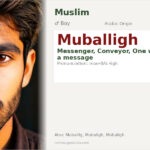 Muballigh Name Meaning and Details