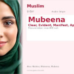 Mubeena Name Meaning and Details
