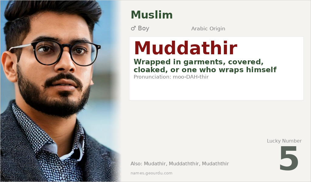 Muddathir Name Meaning and Details