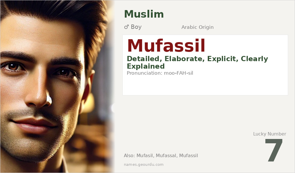 Mufassil Name Meaning and Details