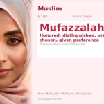Mufazzalah Name Meaning and Details