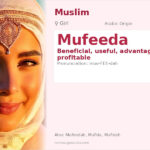 Mufeeda Name Meaning and Details