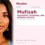 Mufizah Name Meaning and Details