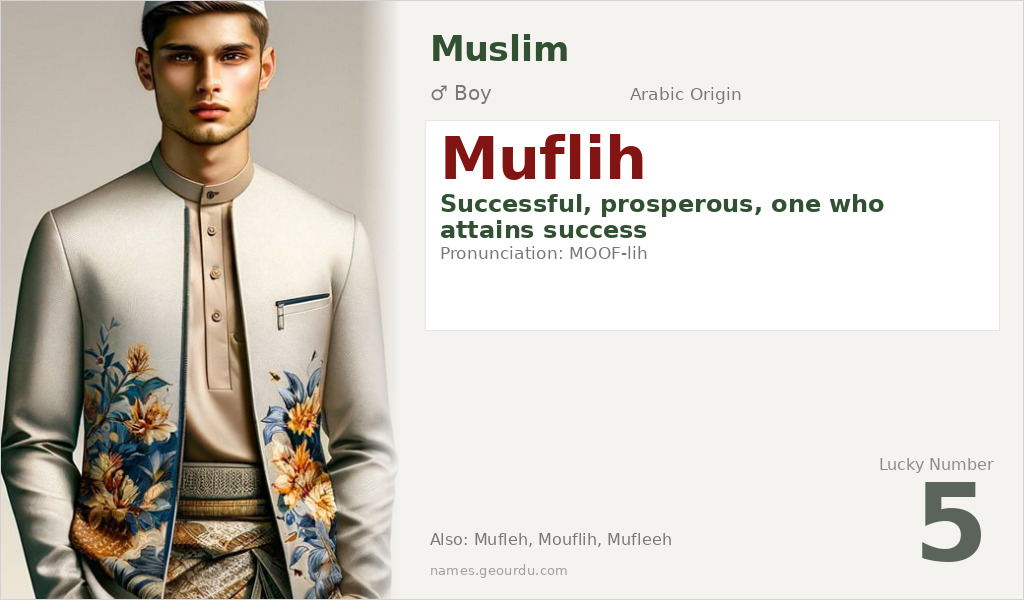 Muflih Name Meaning and Details