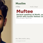 Muftee Name Meaning and Details