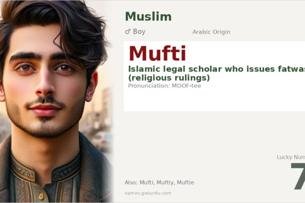 Mufti Name Meaning — Islamic Scholar, Origin & Details (2025)