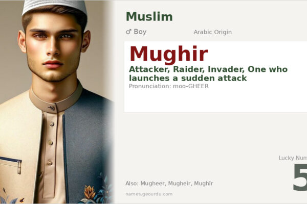 Mughir Name Meaning — Arabic Origin, Boy Name & Historical Significance