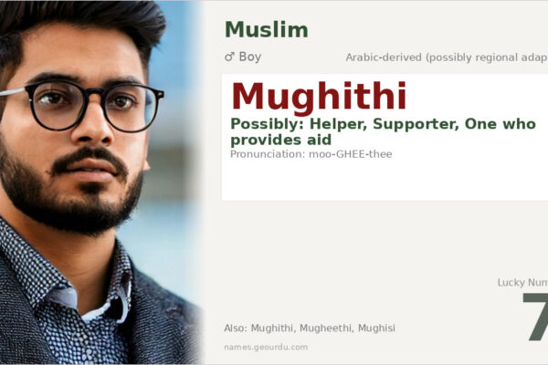 Mughithi Name Meaning — Origin, Gender & Details (2025)