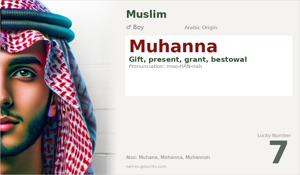Muhanna Name Meaning and Details